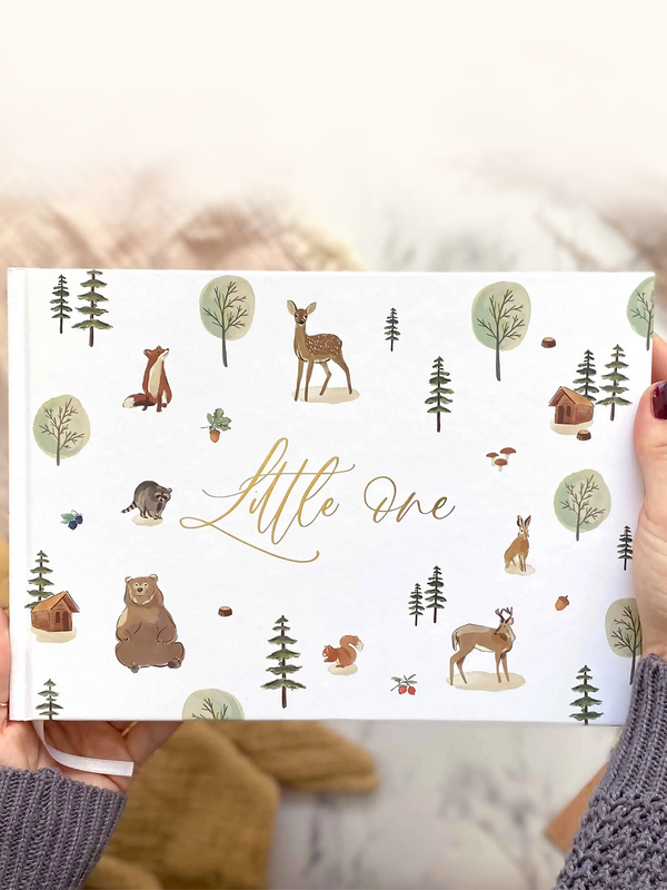 Little One Baby Book Baby : Parent : Nursery : Journals Blush and Gold
