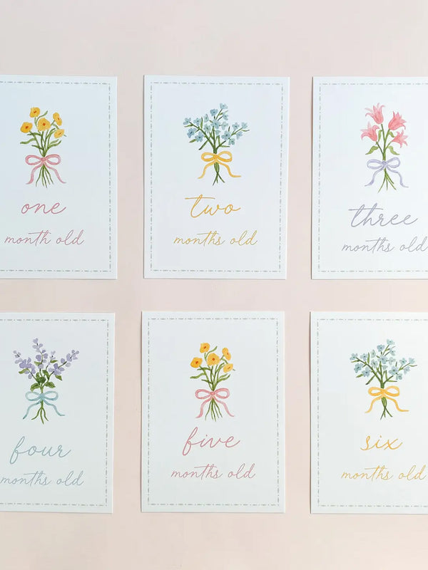 Milestone Cards Baby : Parent : Nursery : Decor Gloster Road