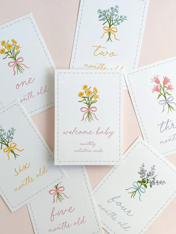 Milestone Cards Baby : Parent : Nursery : Decor Gloster Road