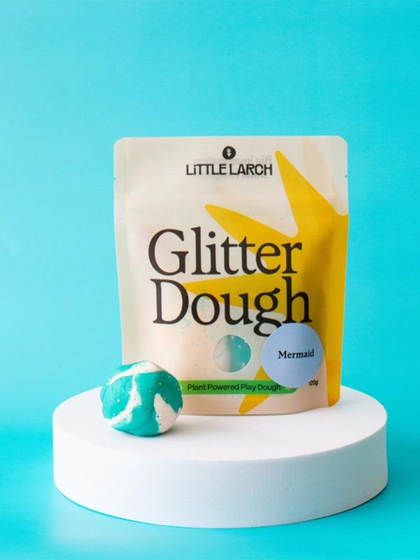Natural Glitter Play Dough Kids : Toys : Activities Little Larch Natural Glitter Play Dough for Baby | Colored Organics®