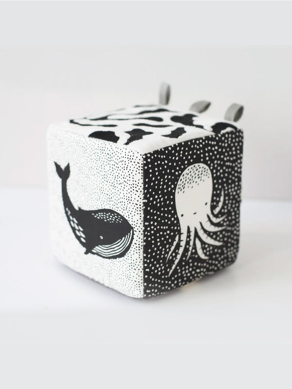 Organic Soft Block Baby : Toys : Learning : Plush + Crinkle Wee Gallery