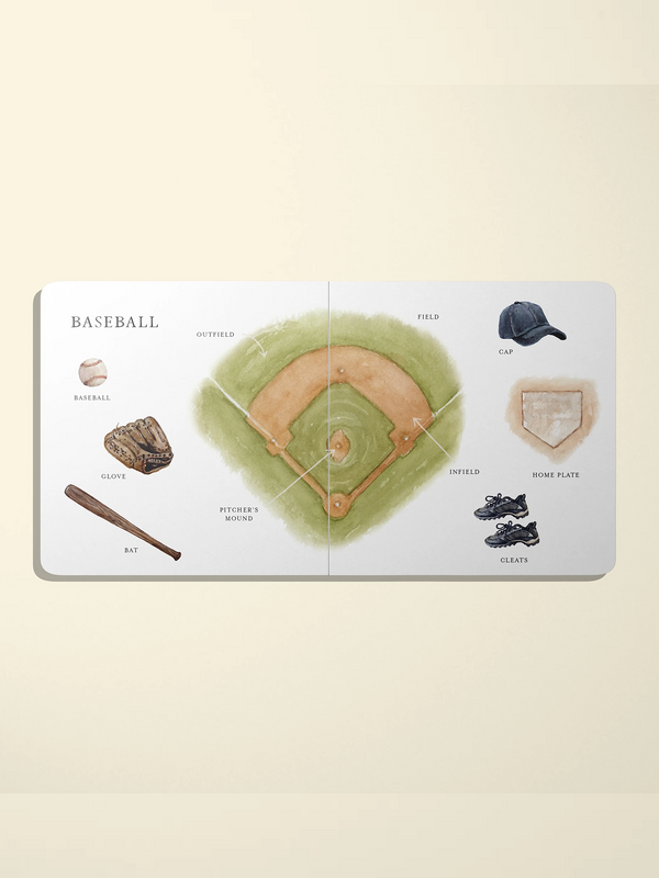 Our Big Book of Sports Baby-Kids : Nursery : Books : Toys : Learning Paige Tate & Co.