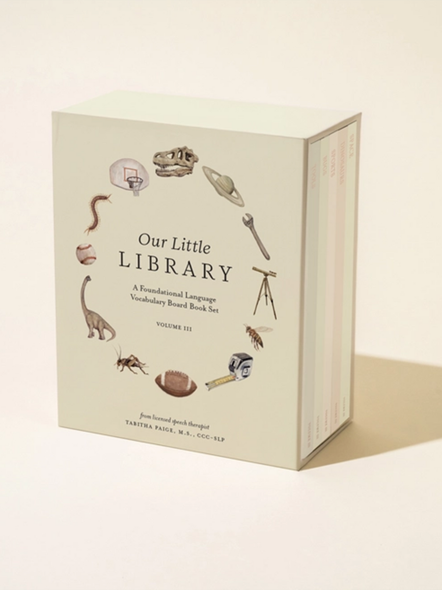 Our Little Library Baby-Kids : Nursery : Books : Toys : Learning Paige Tate & Co.