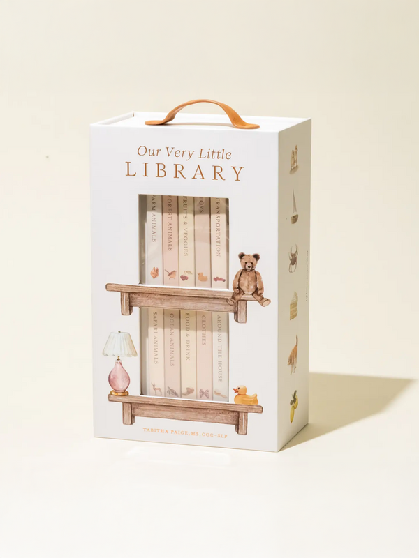 Our Very Little Library Set Baby-Kids : Nursery : Books : Toys : Learning Paige Tate & Co.