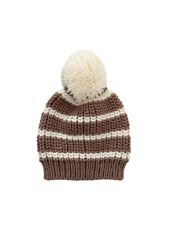 Rib Knit Stripe Hat Baby-Kids : Accessories : Hats The Blueberry Hill
