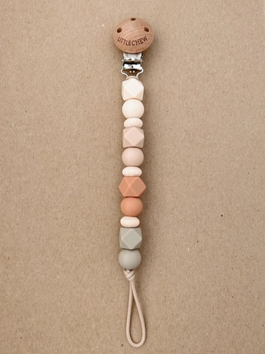 Robin Pacifier Clip Baby : Gear : Pacifiers + Clips Little Chew