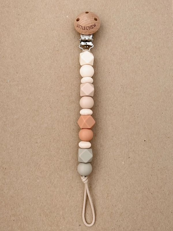 Robin Pacifier Clip Baby : Gear : Pacifiers + Clips Little Chew