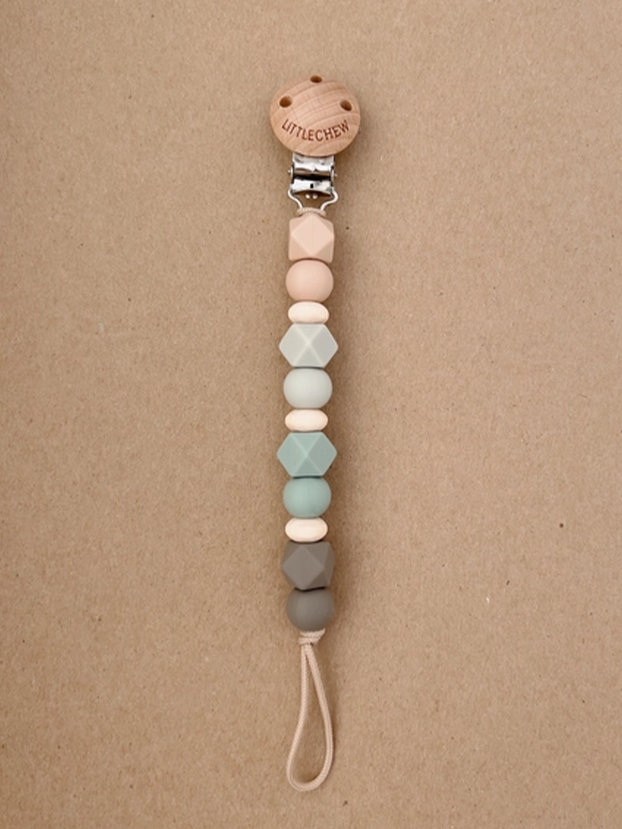 Robin Pacifier Clip Baby : Gear : Pacifiers + Clips Little Chew