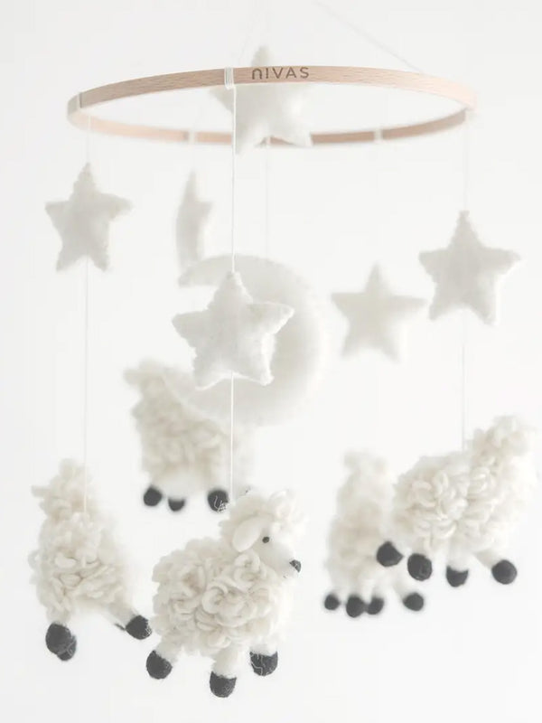 Sheep Crib Mobile