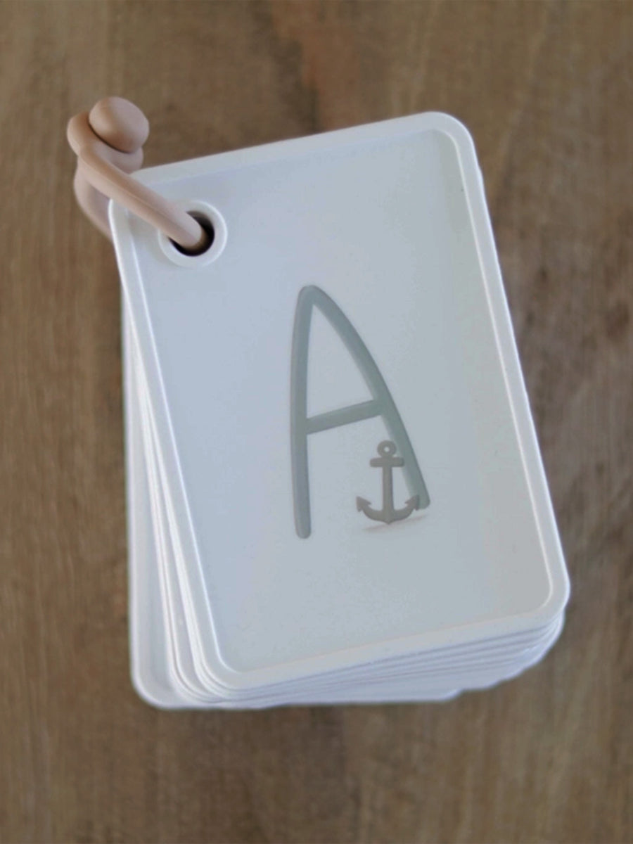 Silicone ABC Flashcards Baby-Kids : Toys : Learning The Saturday Baby