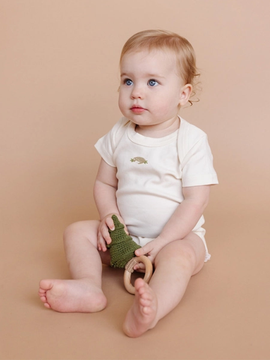 Tree Cotton Rattle Teether