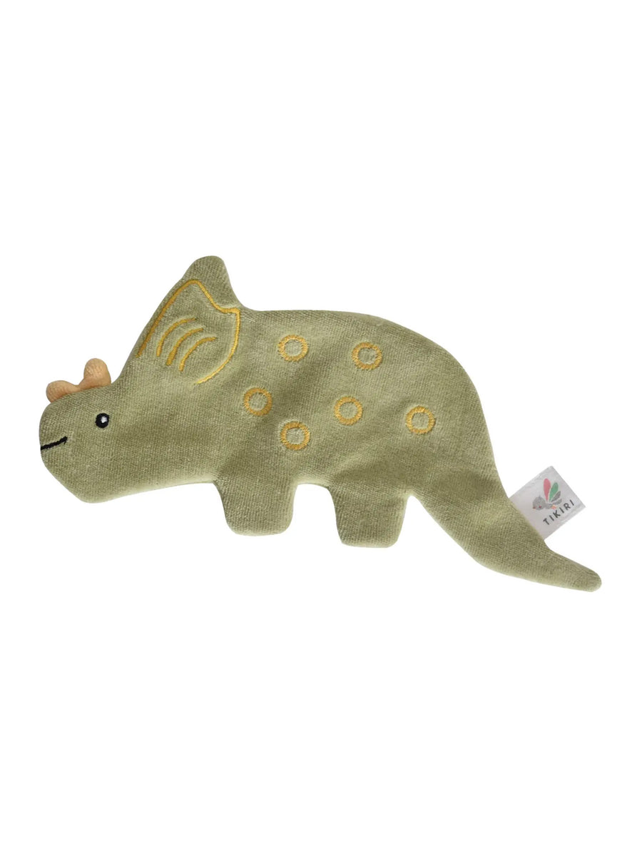 Triceratops Crinkle Toy Baby : Toys : Plush + Crinkle Tikiri Toys