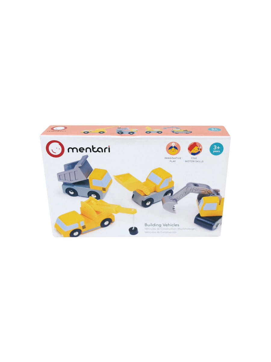 4-Piece Construction Vehicle Set