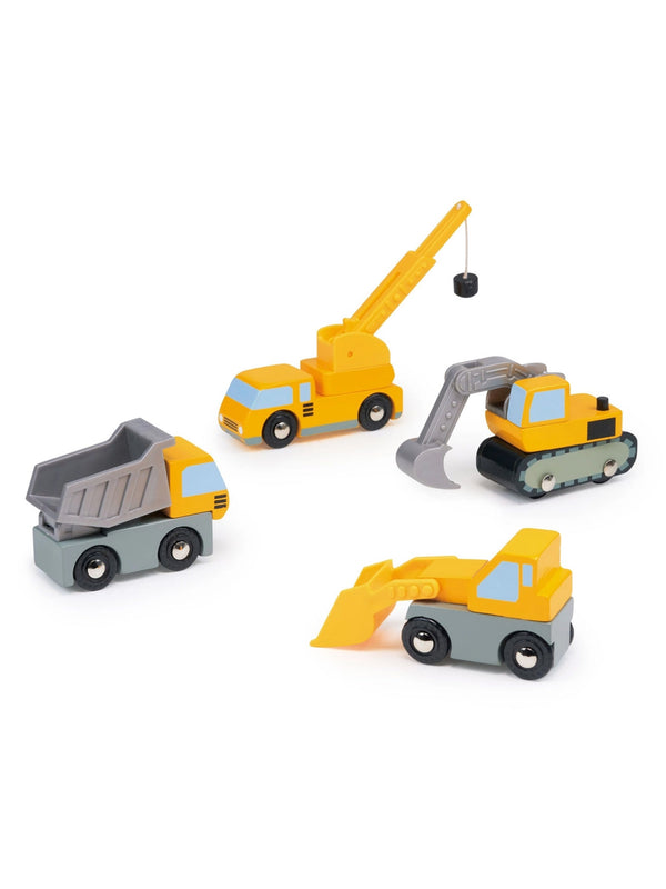 4-Piece Construction Vehicle Set