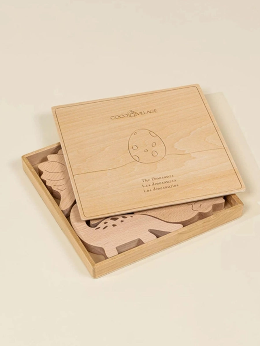 Wooden Dino Balance Puzzle Baby-Kids : Toys : Wooden Coco Village
