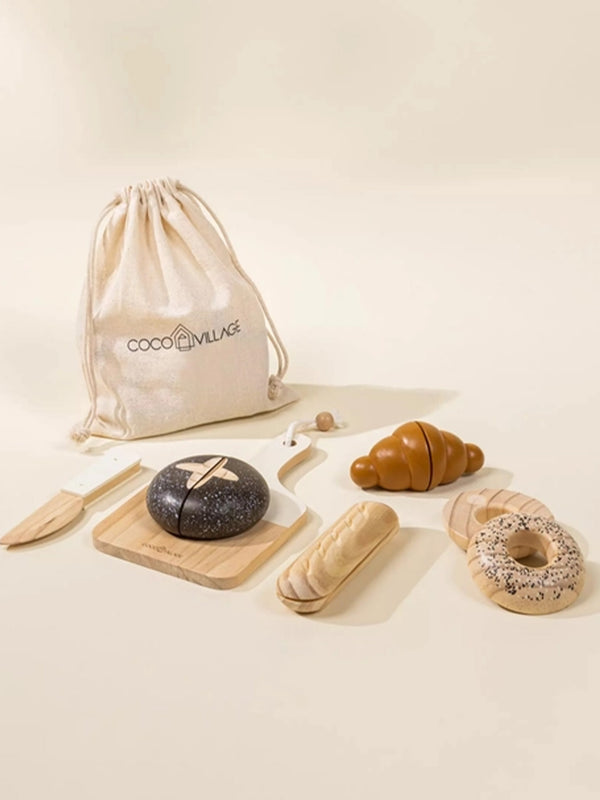 Wooden Bakery Play Set Baby-Kids : Toys : Learning : Wooden Coco Village