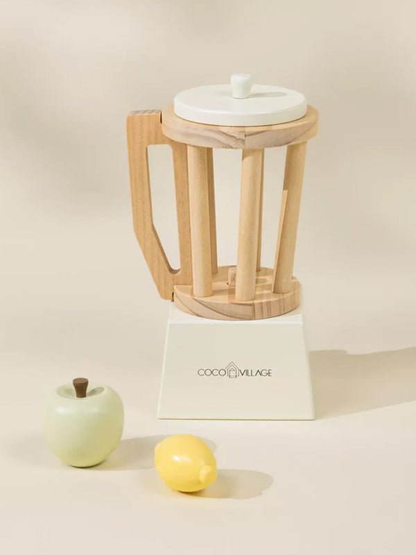 Wooden Blender Play Set Baby-Kids : Toys : Learning : Wooden Coco Village