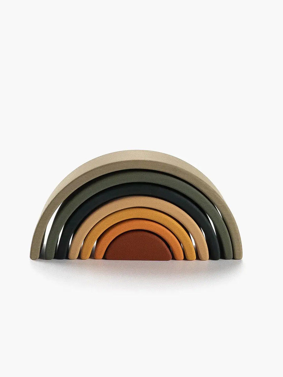 Wooden Mini Rainbow Stacker Baby-Kids : Toys : Learning : Wooden SABO concept