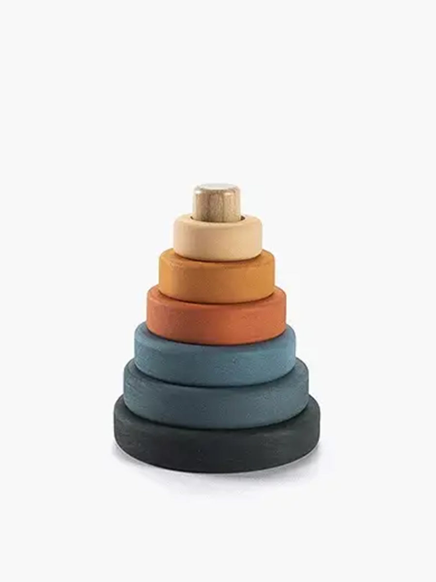 Wooden Mini Ring Stacker Baby-Kids : Toys : Learning : Wooden SABO concept