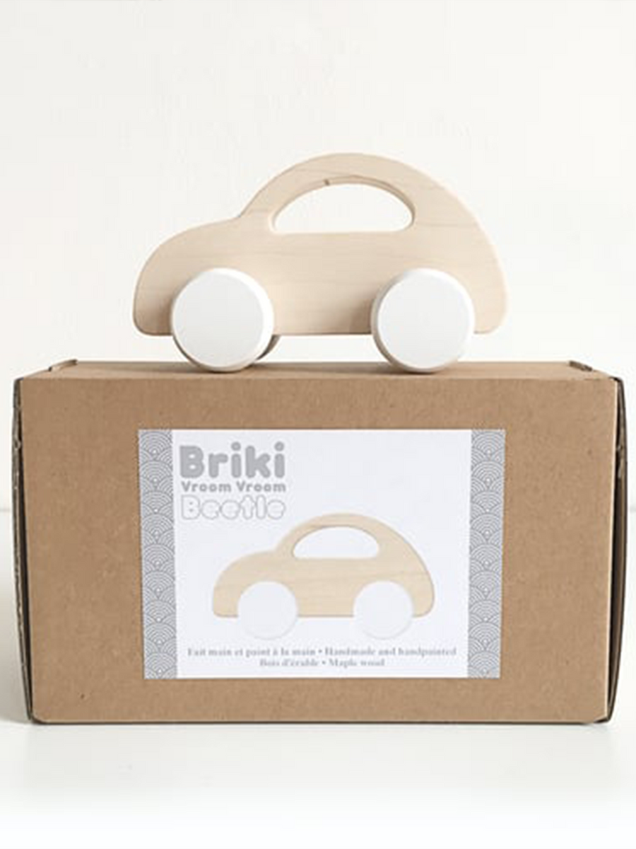 Wooden Toy Car Baby-Kids : Toys : Wooden Briki Vroom Vroom
