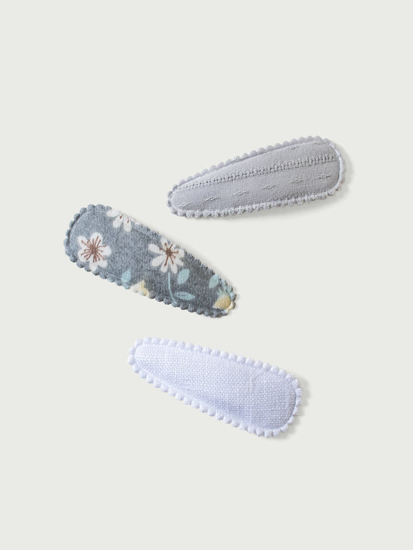 3-Pack Hair Clip Set Baby-Kids : Accessories : Clips Kendi 3-Pack Hair Clip Set for Babies and Kids | Colored Organics®