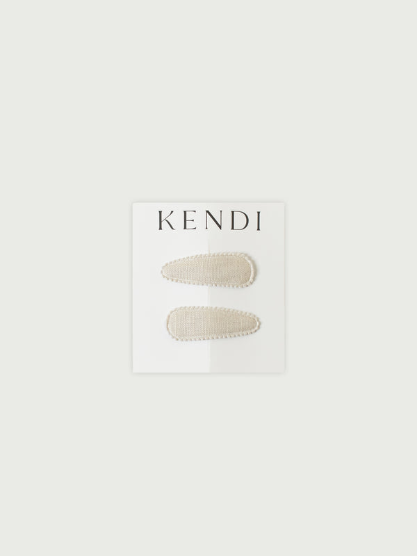 2-Pack Hair Clip Set Baby-Kids : Accessories : Clips Kendi Baby Hair Clip Set, 2-Pack Kendi | Colored Organics®