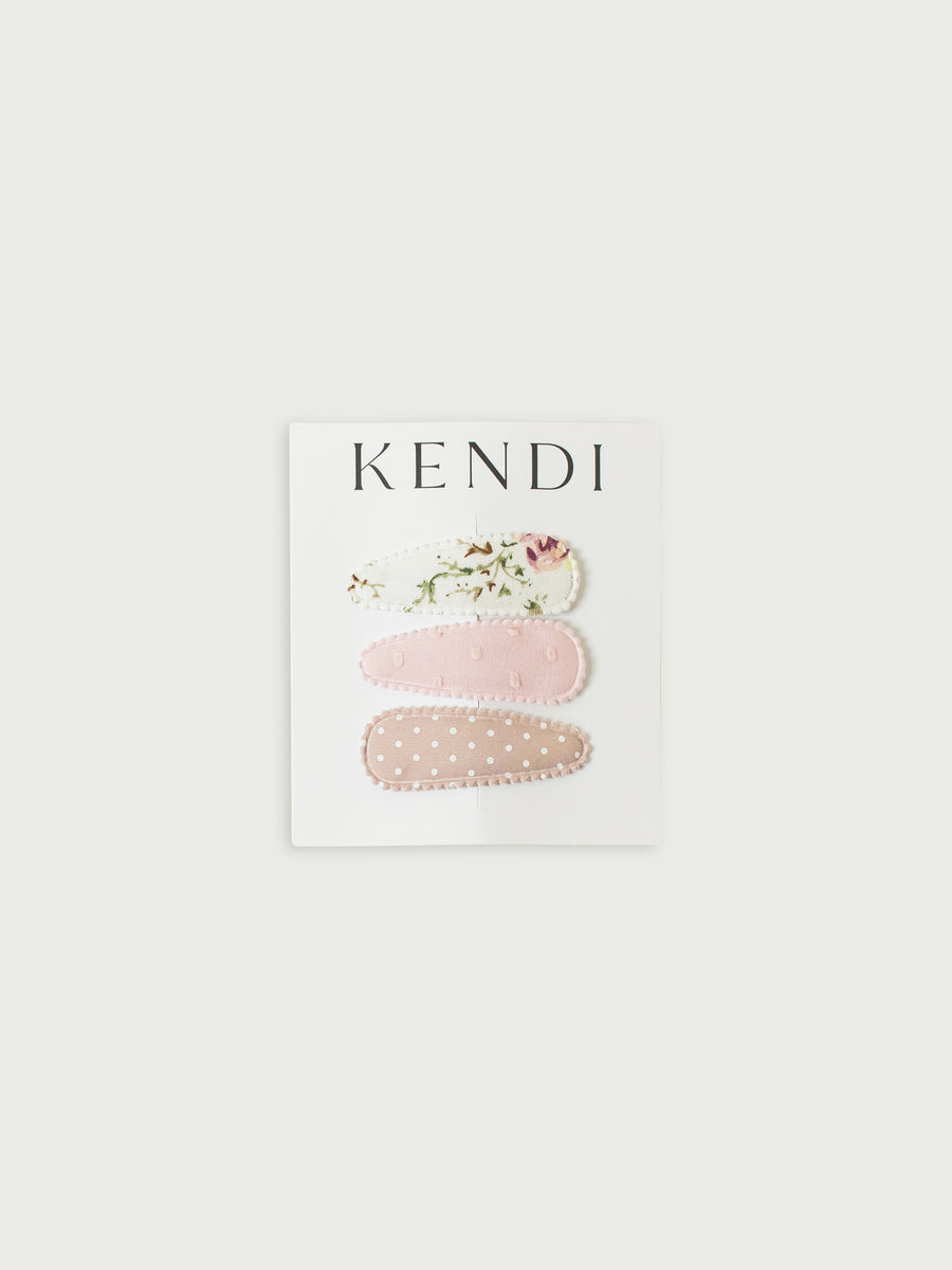3-Pack Hair Clip Set Baby-Kids : Accessories : Clips Kendi