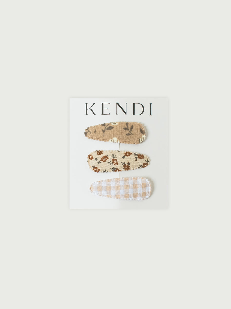 3-Pack Hair Clip Set Baby-Kids : Accessories : Clips Kendi