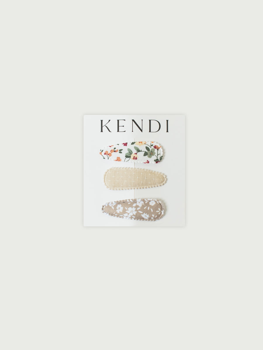 3-Pack Hair Clip Set Baby-Kids : Accessories : Clips Kendi