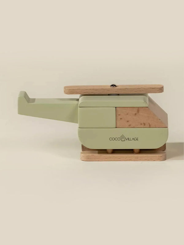 Wooden Helicopter