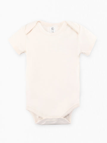 Classic Short Sleeve Bodysuit Baby : One Pieces : Bodysuits : Short Sleeves Colored Organics Baby Short Sleeve Bodysuit - Girl & Boy - Organic