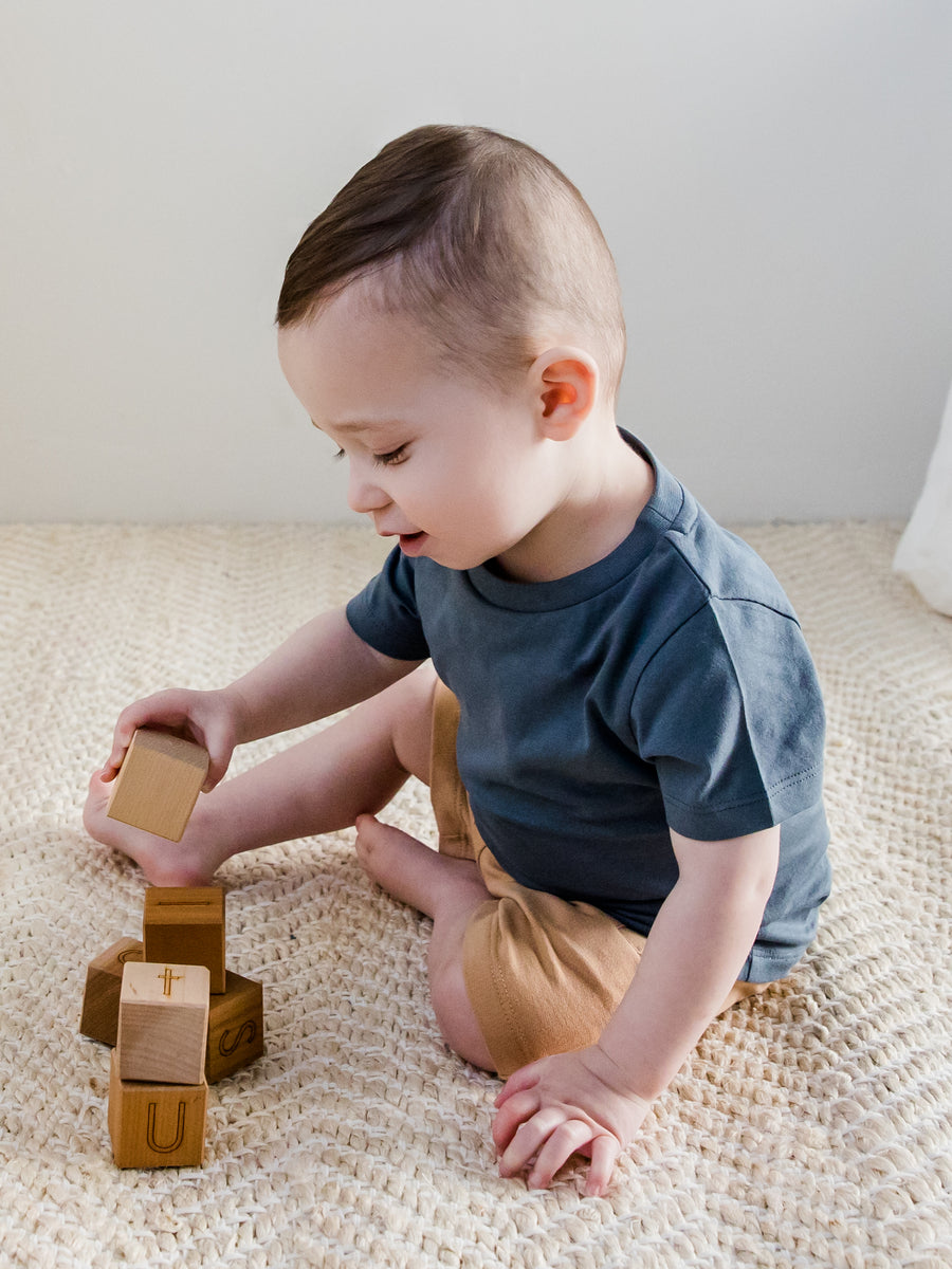 Classic Short Sleeve Tee - Crew Neck Baby-Kids : Tops : Tees : Short Sleeves Colored Organics Organic Kids & Baby Tee - Short Sleeve - Crew Neck