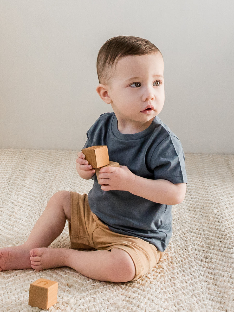 Classic Short Sleeve Tee - Crew Neck Baby-Kids : Tops : Tees : Short Sleeves Colored Organics Organic Kids & Baby Tee - Short Sleeve - Crew Neck