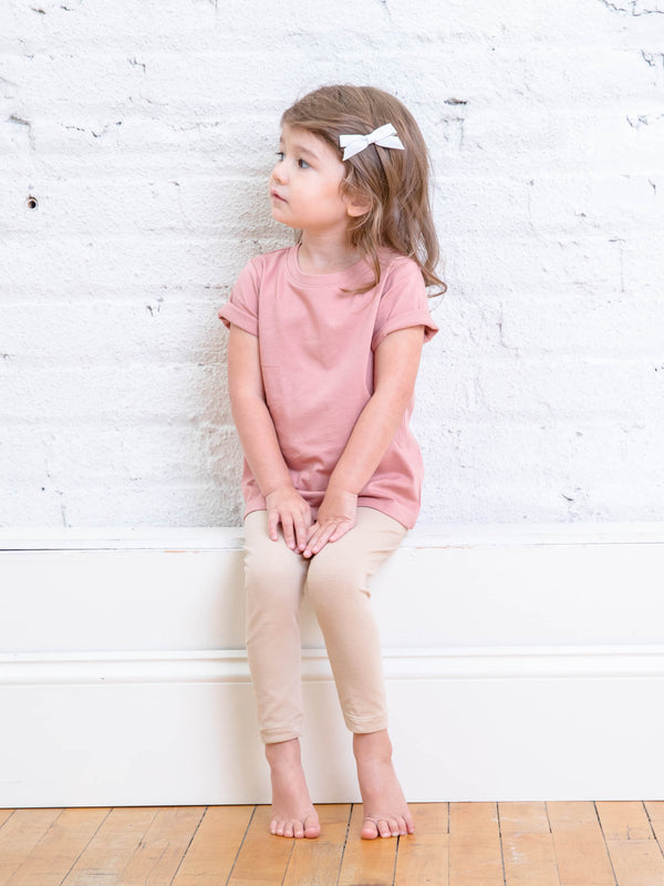 Classic Short Sleeve Tee - Crew Neck Baby-Kids : Tops : Tees : Short Sleeves Colored Organics Organic Cotton Baby Crew Neck Tee | Colored Organics®