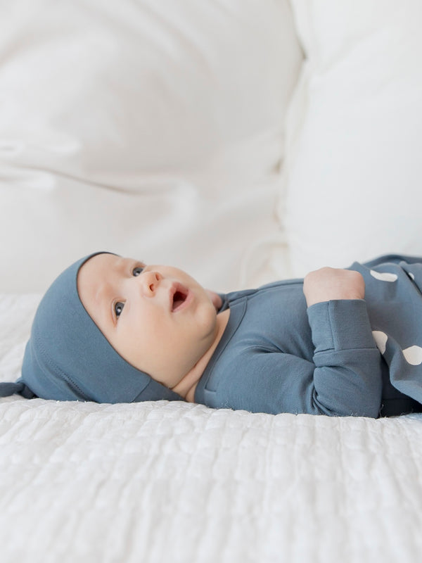 Classic Knotted Hat Baby : Accessories : Hats Colored Organics Luxury Organic Baby Hat | Classic Knotted Style