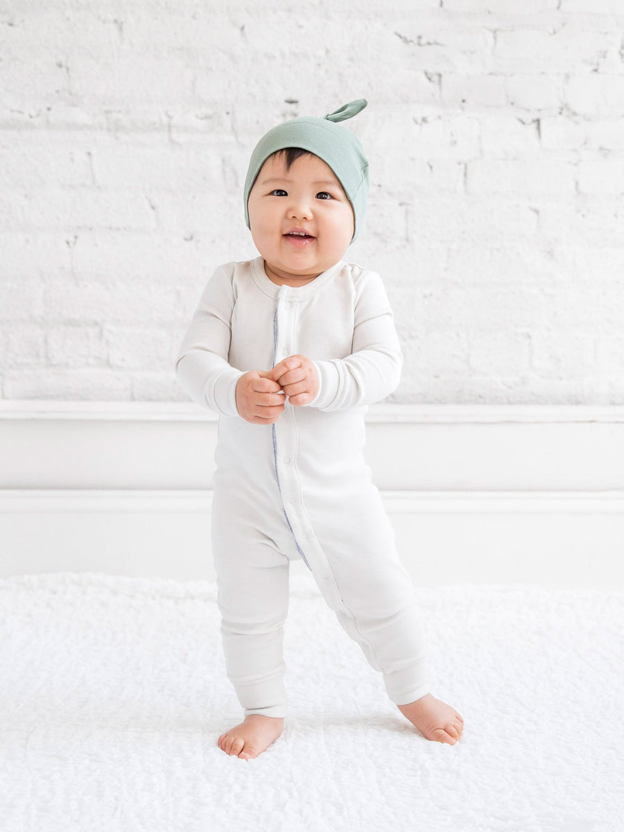 Classic Knotted Hat Baby : Accessories : Hats Colored Organics Luxury Organic Baby Hat | Classic Knotted Style