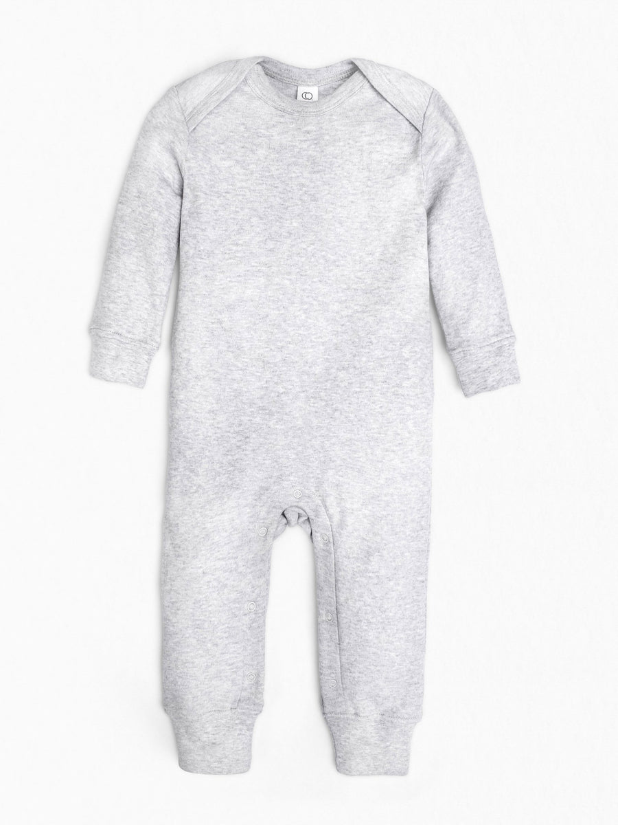 Classic Aspen Romper Baby : One Pieces : Rompers : Long Sleeves Colored Organics Aspen Long Sleeve Baby Romper - Boy & Girl - Organic