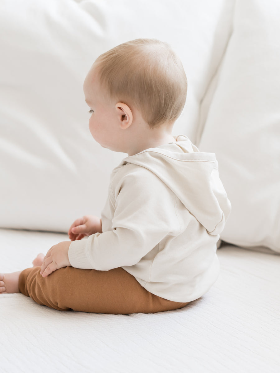 Madison Hooded Pullover Baby-Kids : Tops : Hoodies : Long Sleeves Colored Organics Madison Hoodie Pullover Organic Long Sleeve Baby Top