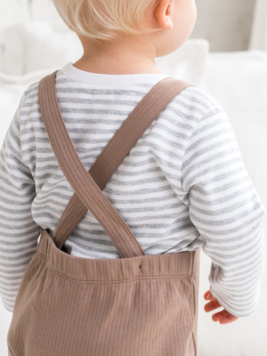 Ribbed Overalls Baby-Kids : Bottoms : Pants Colored Organics Toddler & Baby Oli Overalls - Girls & Boys - Organic