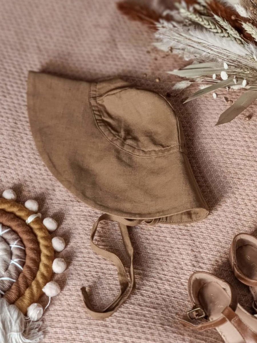 Organic Linen Sun Hat Baby-Kids : Accessories : Hats La Romi