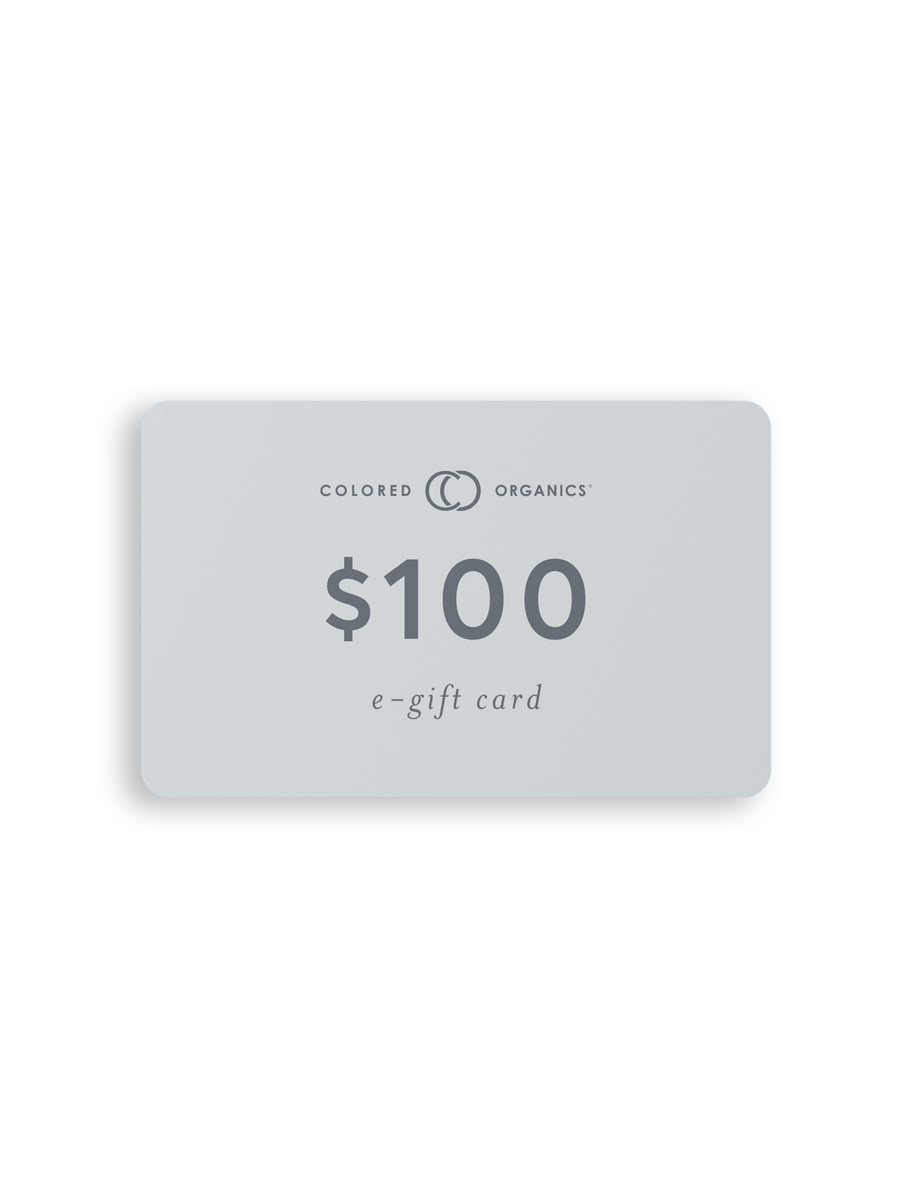 E-Gift Card Gift Card Colored Organics Gift Card - The Perfect Gift
