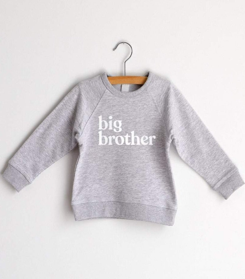 Big Brother Pullover Baby-Kids : Tops : Pullovers : Long Sleeves Glad Folk