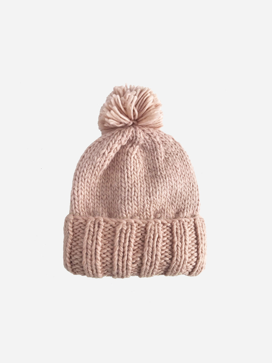 Pom Knit Hat Baby-Kids : Accessories : Hats Blueberry Hill