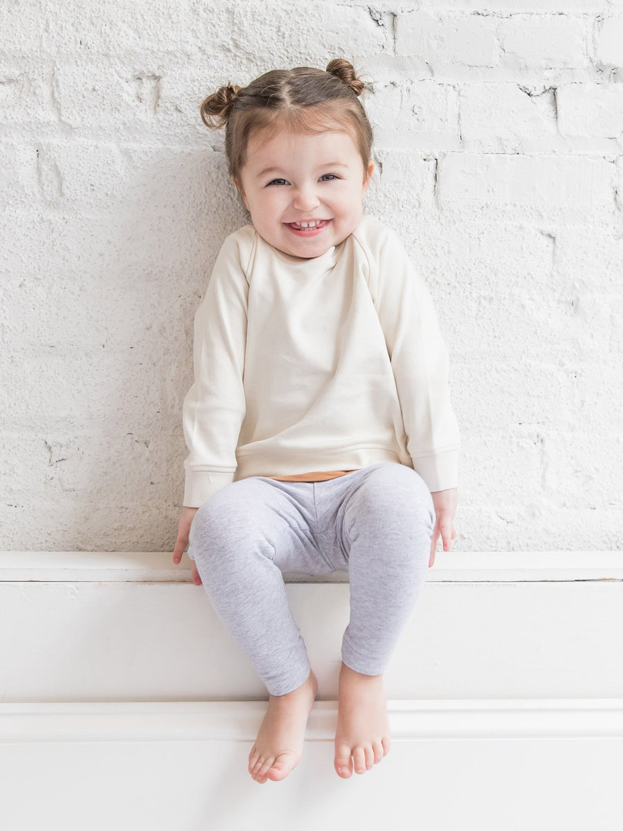 Classic Portland Pullover Baby-Kids : Tops : Pullovers : Long Sleeves Colored Organics Portland Pullover Organic Long Sleeve Baby Top