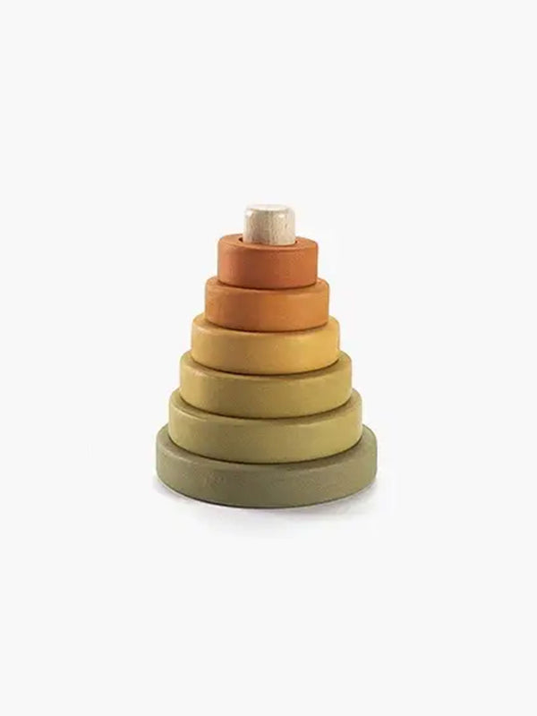 Wooden Mini Ring Stacker Baby-Kids : Toys : Learning : Wooden SABO concept