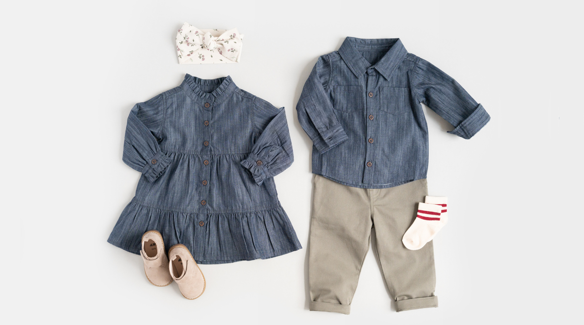 Play, Party, and Sleep: Holiday Sibling Outfits