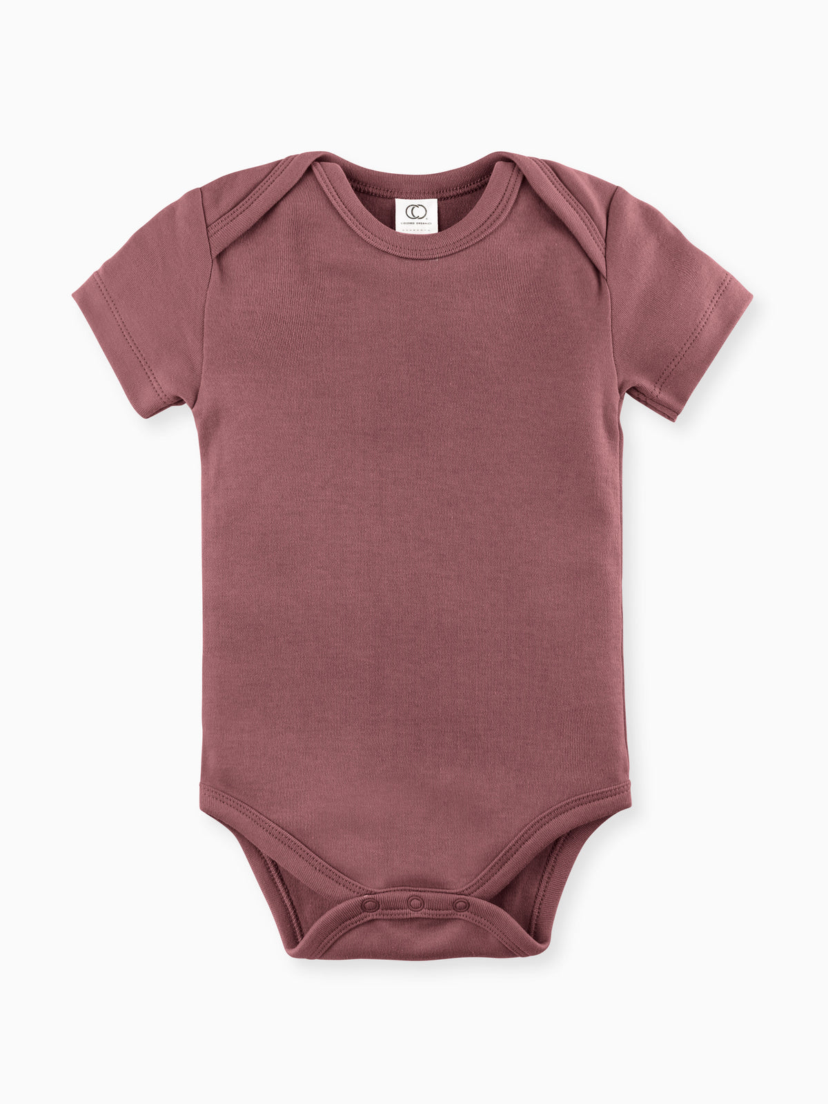Classic Short Sleeve Bodysuit Baby : One Pieces : Bodysuits : Short Sleeves Colored Organics Short Sleeve Organic Baby Bodysuit | Colored Organics®