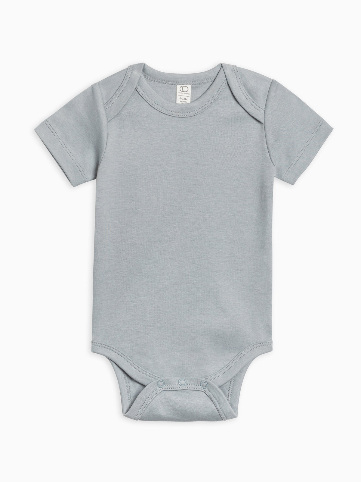Classic Short Sleeve Bodysuit Baby : One Pieces : Bodysuits : Short Sleeves Colored Organics Short Sleeve Organic Baby Bodysuit | Colored Organics®