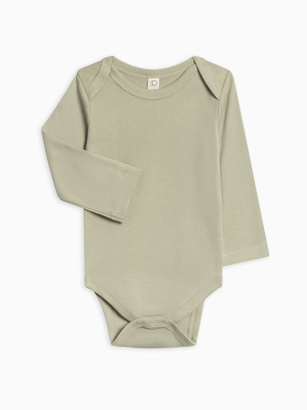 Classic Long Sleeve Bodysuit Baby : One Pieces : Bodysuits : Long Sleeves Colored Organics Baby Long Sleeve Bodysuit - Girls & Boys - Organic