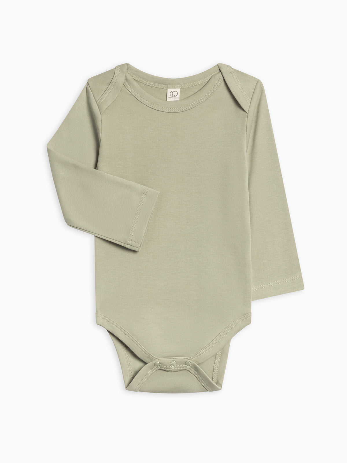 Classic Long Sleeve Bodysuit Baby : One Pieces : Bodysuits : Long Sleeves Colored Organics Organic Cotton Long Sleeve Baby Bodysuit | Colored Organics®
